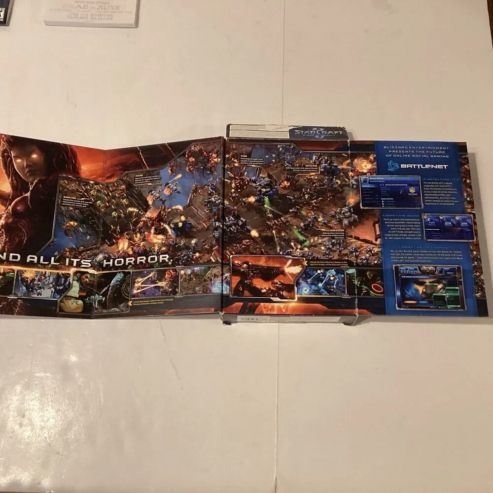 starcraft 2 wings of liberty pc w/manual